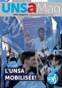 UNSA MAG – N°230 Janvier / Février 2023 – L’UNSA mobilisée !